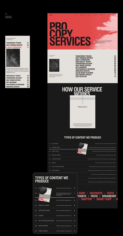 专业网站设计 打造Woo公司的在线品牌形象